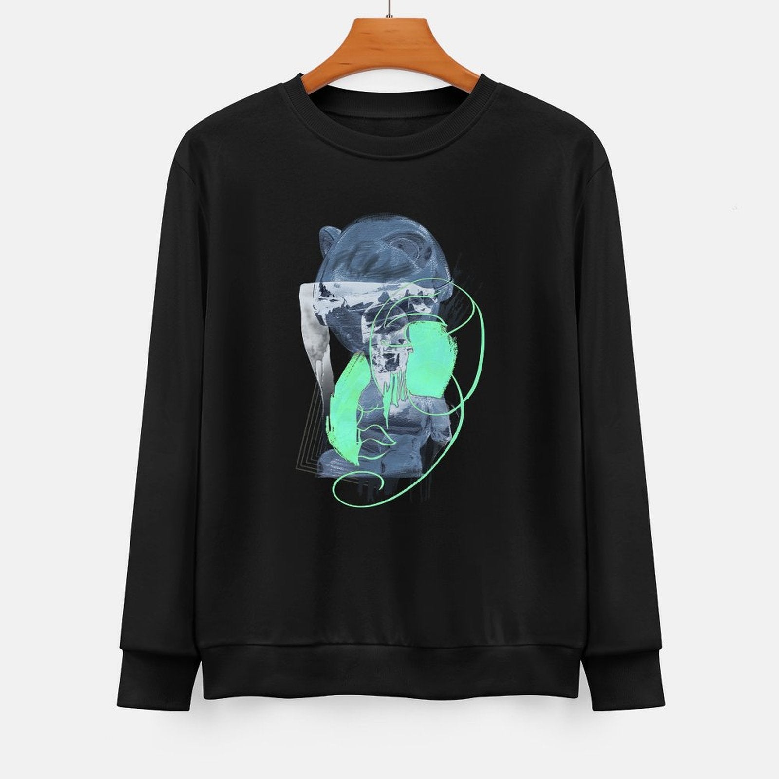 Long Sleeve With Front PatternEverydaySeries Softstyle